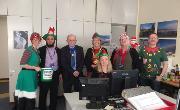 8 December 2017 - Here I am on 'Elf Day' on which raised £283 towards the Mayor’s Charity Appeal Fund 2017-18. Thank you to everyone who took part and donated money.