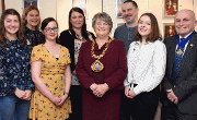 5 April 2018 - I officially welcomed students from Sunderland’s oldest twin town, Essen in Germany, to the city. The students were completing placements at Liebherr, Consult & Design and Software City through the Alfried Krupp Foundation.