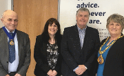 11 April 2018 - As part of the Citizens Advice’s 1st Anniversary Celebrations my Consort and I visited the centre in Waterloo Place.
