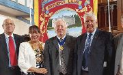 8 July 2018 - Here I am at Hetton Methodist Church for the Annual Civic Miner's Service.