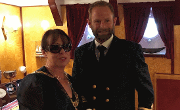 13 July 2018 - I hosted a charity Deck Party aboard the Tall Ship Sørlandet.