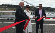 29 August 2018 - I had the amazing opportunity to open Sunderland’s impressive Northern Spire bridge to traffic.