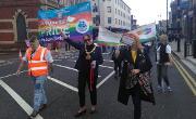 23 September 2018 - I attended the Sunderland Pride Emergency Services Blue Light Breakfast and took part in the Sunderland Pride Parade