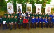 9 November 2018 - I helped launch the Remember, Reflect, Respect project at Sunderland Museum & Winter Gardens. Five primary schools across the city worked with an artist to look at the impact of WWI on Sunderland.