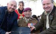 8 December 2018 - I opened the 5th phase of the Veterans Walk in Mowbray Park, Sunderland.