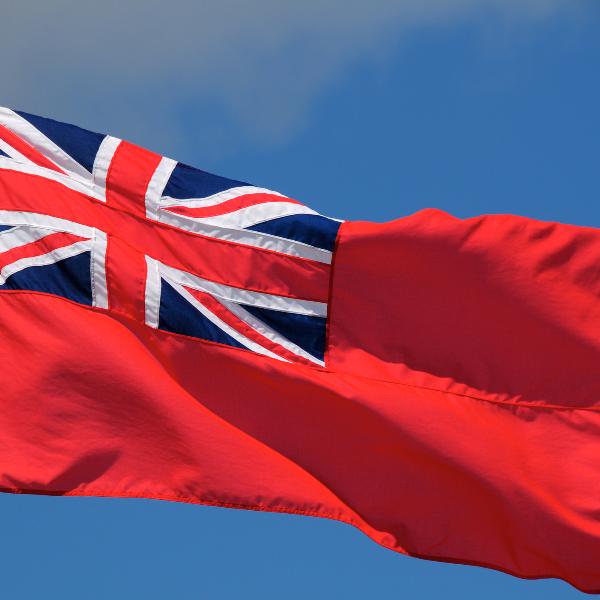 flag of the merchant navy