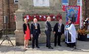 28 August 2021 - The Mayoress and I attended the Centenary Service and Re-Dedication of Easington Lane War Memorial Clock which is a firmly established local landmark both as a war memorial and remembrance to the mining community.