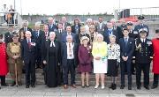 4 September 2021 - The Mayoress and I also visited HMS Calliope for a Reception and Beating Retreat to mark the Centenary of the Royal British Legion.