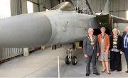 13 September 2021 - The Mayoress and I, Deputy Mayor and Consort attended the North East Land, Sea, and Air Museum for the official handover of its newest aircraft, the F3 Tornado.