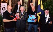 25 September 2021 - Also, whilst I was at the Royal British Legion, I was delighted to purchase the first poppy of the 2021 Poppy Appeal.