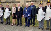 10 October 2021 - The Mayoress and I, Deputy Mayor and Consort attended Sunderland Minster to observe the Suez Veterans Association laying up its standard in a special service presided by The Revd Canon Stuart Bain Provost of Sunderland Minster.