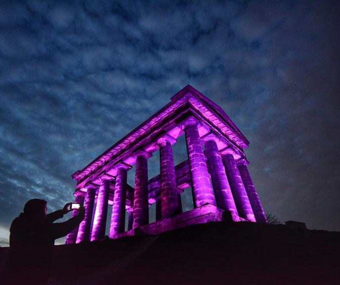 Penshaw purple Penshaw purple