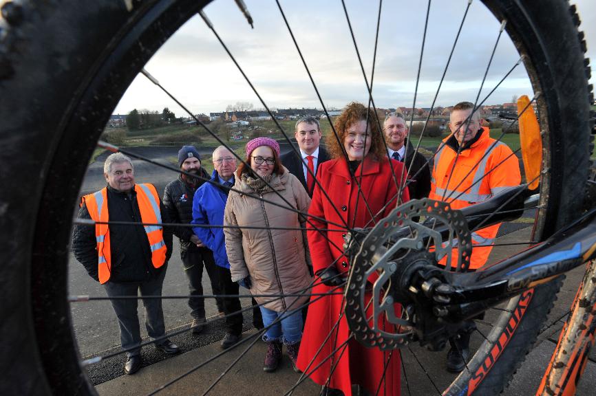 Improved BMX Track Hetton Lyons Country Park: