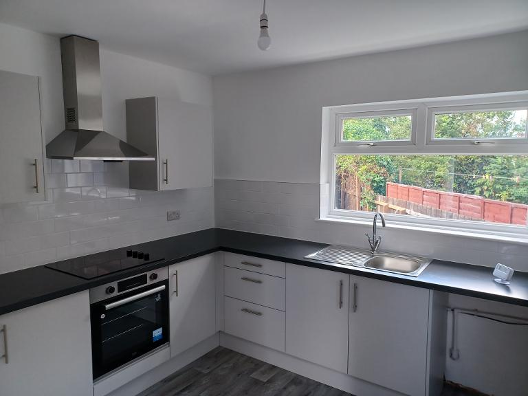 Empty home renovated kitchen Empty home renovated kitchen