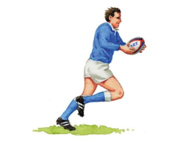 Rugby player 1