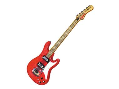 Guitar, red