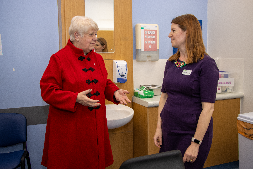 Cllr Smith visit to Women's Health Hub in Pallion